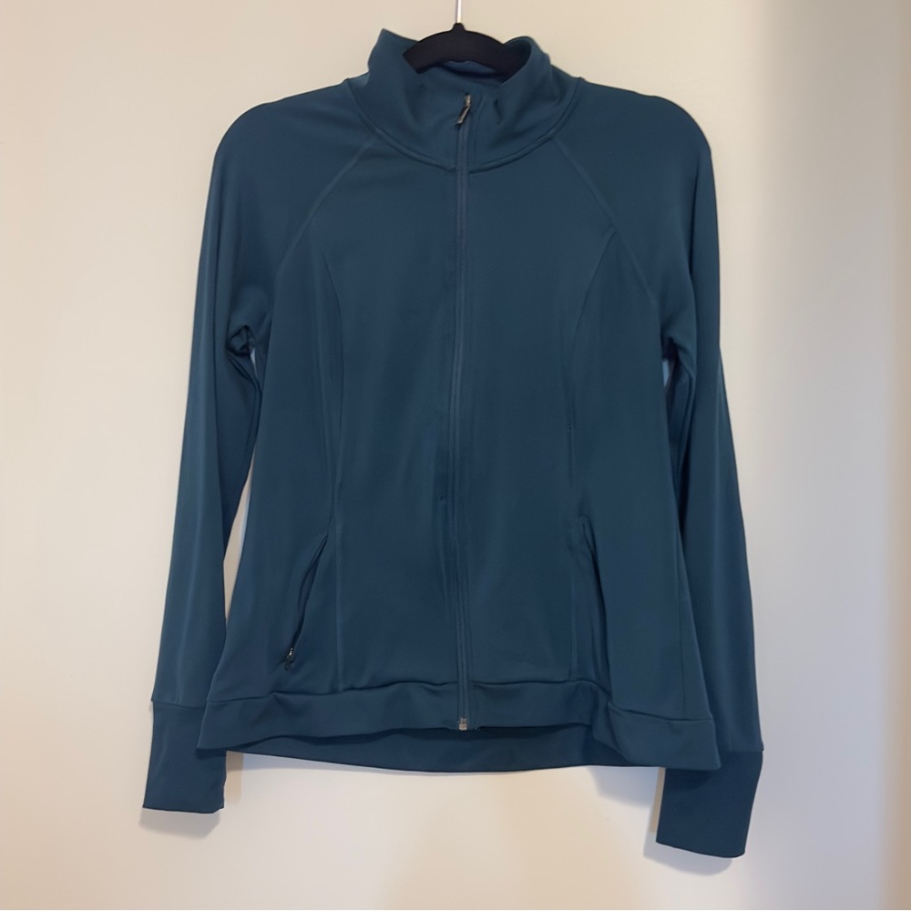 All in Motion Teal Zip-Up Jacket